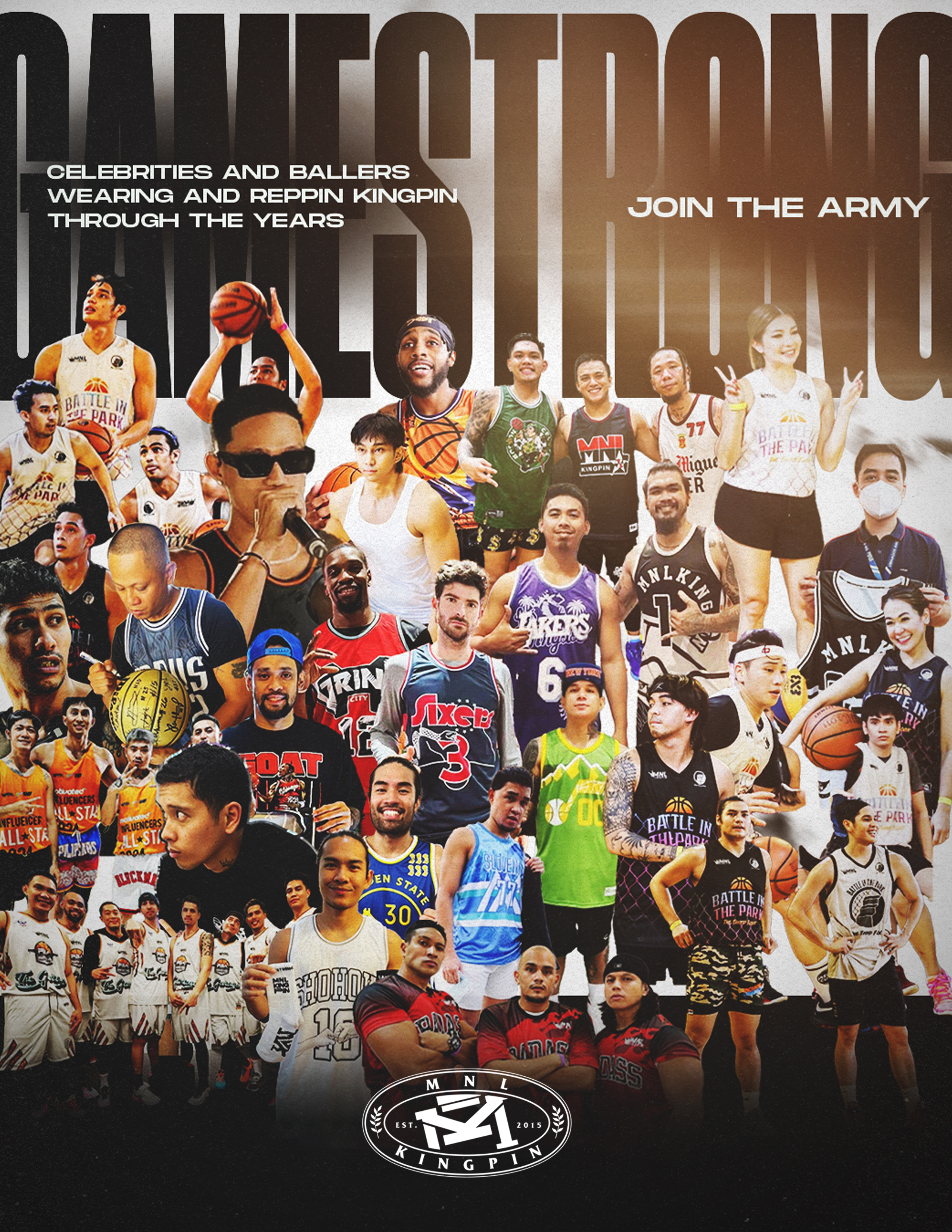 MNL Kingpin celebrities, athletes, creators, and community